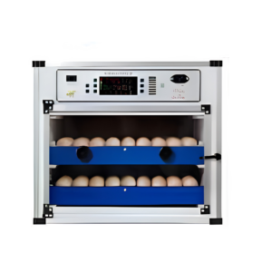 incubadora full automática de 136 huevos pvc