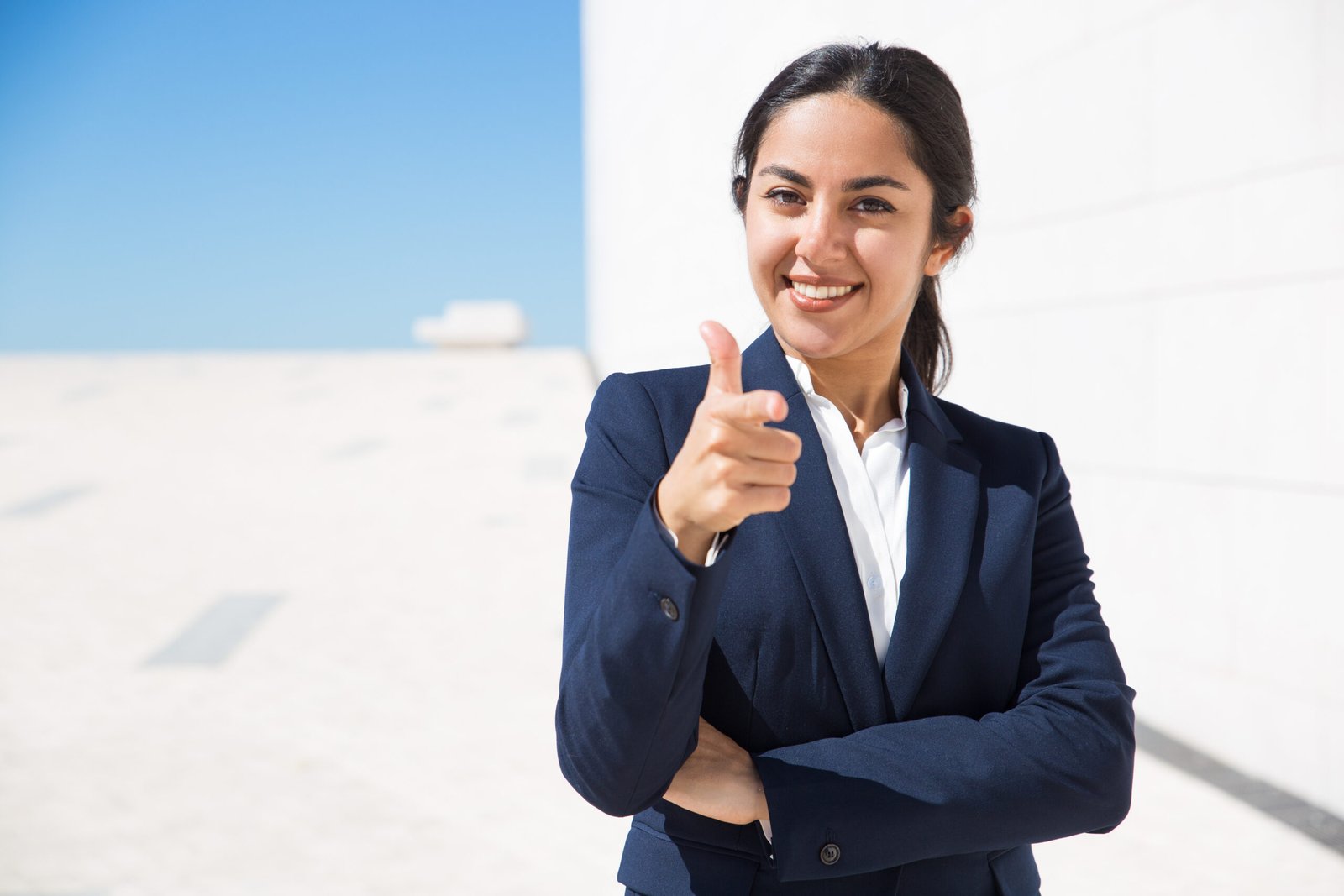 worker-3 happy ambitious hr manager choosing you