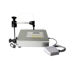 máquina semiautomática llenadora de líquidos