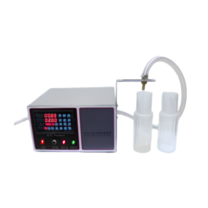 máquina semiautomática llenadora doble boquilla gf17